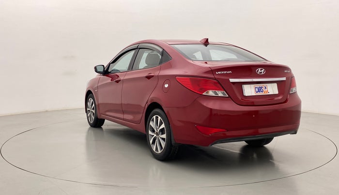 2016 Hyundai Verna 1.6 VTVT SX AT, Petrol, Automatic, 34,108 km, Left Back Diagonal