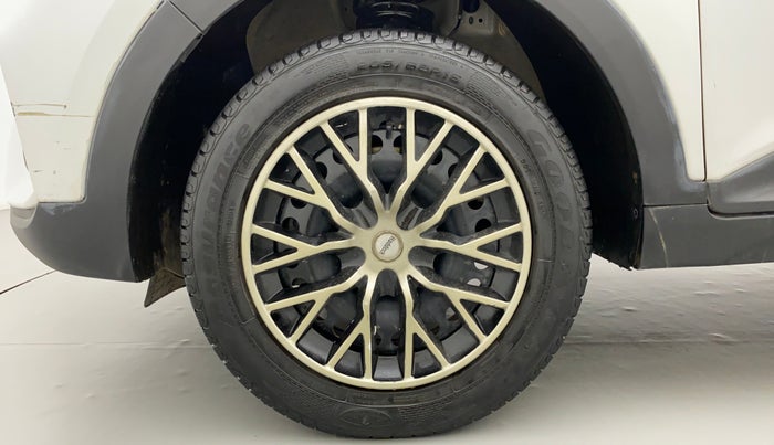 2018 Hyundai Creta E PLUS 1.6 PETROL, Petrol, Manual, 58,196 km, Left Front Wheel