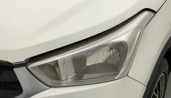 2018 Hyundai Creta E PLUS 1.6 PETROL, Petrol, Manual, 58,196 km, Left headlight - Minor scratches