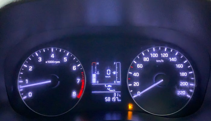 2018 Hyundai Creta E PLUS 1.6 PETROL, Petrol, Manual, 58,196 km, Odometer Image