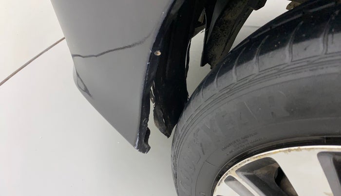 2018 Honda City 1.5L I-VTEC V MT, CNG, Manual, 1,11,068 km, Left fender - Lining loose