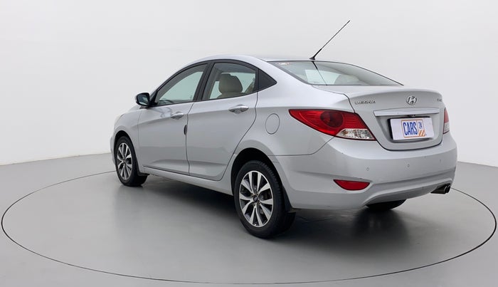 2014 Hyundai Verna FLUIDIC 1.6 CRDI SX, Diesel, Manual, 57,182 km, Left Back Diagonal