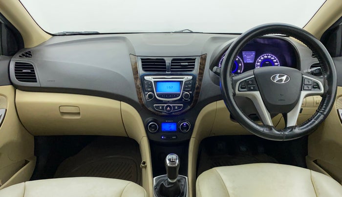 2014 Hyundai Verna FLUIDIC 1.6 CRDI SX, Diesel, Manual, 57,182 km, Dashboard