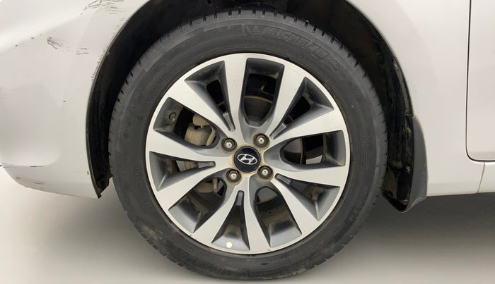 2014 Hyundai Verna FLUIDIC 1.6 CRDI SX, Diesel, Manual, 57,182 km, Left Front Wheel