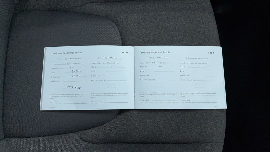 2022 Kia Carnival S, Automatic, 85981 km, Service History