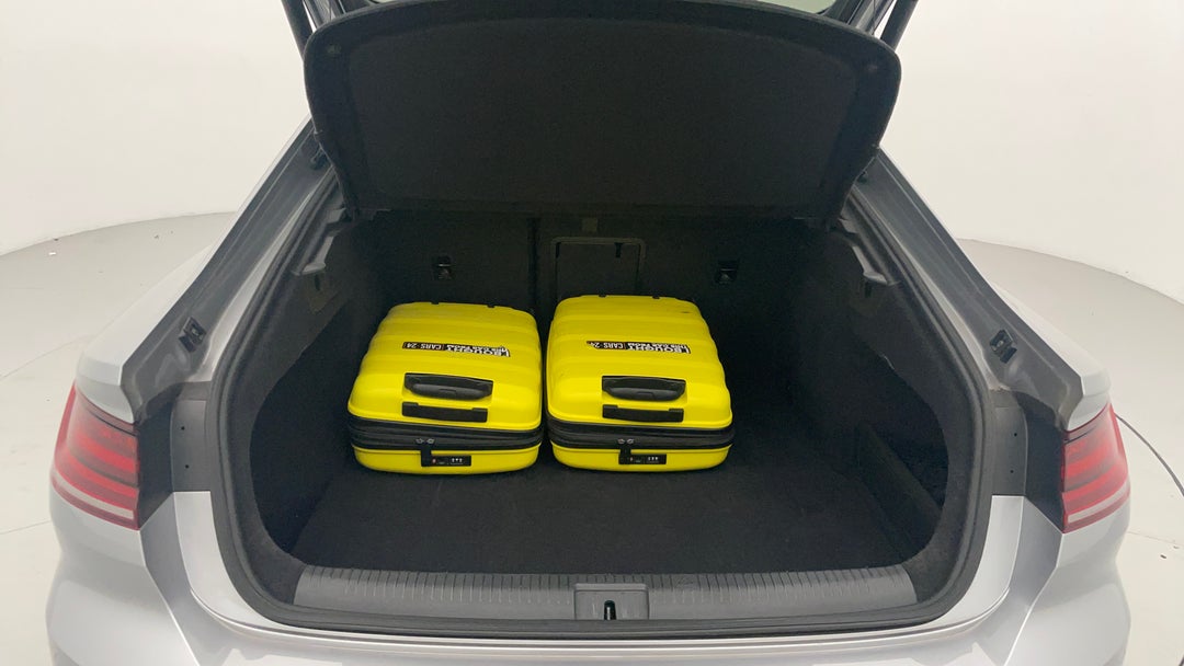 Boot Inside View with Luggage