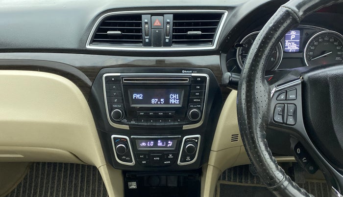 2017 Maruti Ciaz ZETA 1.4 VVT AMT, Petrol, Automatic, 63,065 km, Air Conditioner