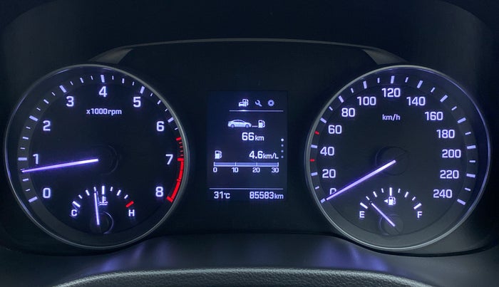 2017 Hyundai New Elantra 2.0 SX (O) MT, Petrol, Manual, 85,727 km, Odometer Image