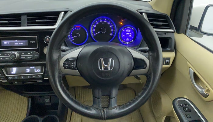 2016 Honda Amaze 1.2 SX MT I VTEC, Petrol, Manual, 48,548 km, Steering Wheel Close Up