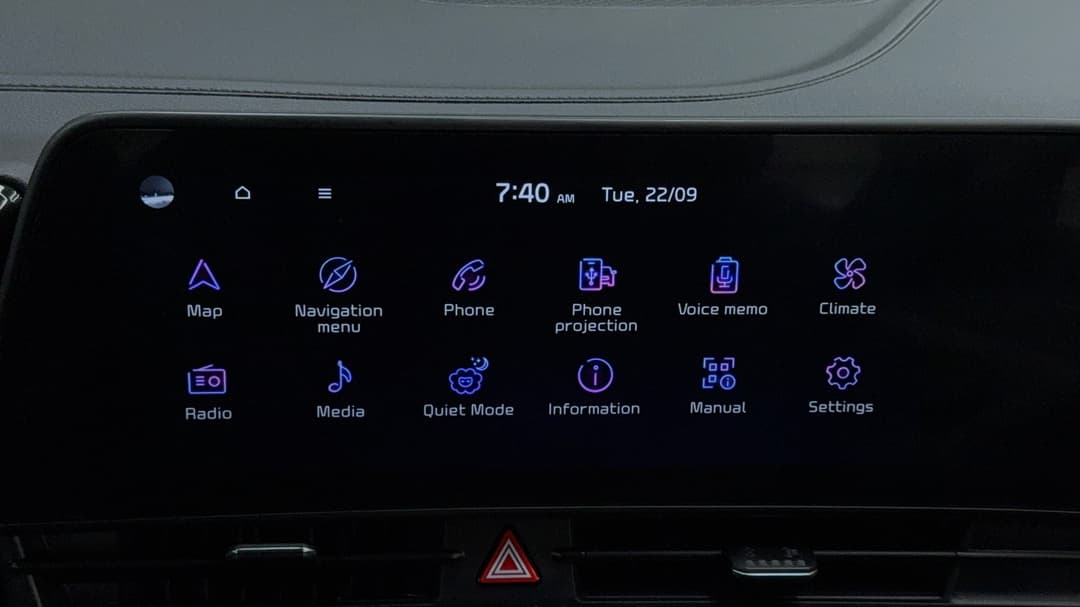 2022 Kia Sportage Sx (FWD), Automatic, 61897 km, Infotainment System