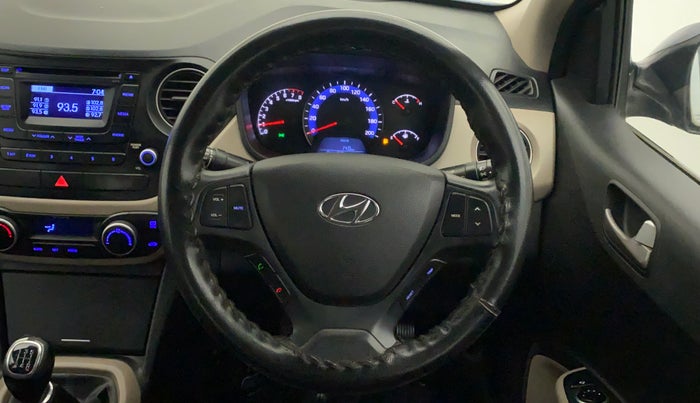 2015 Hyundai Xcent SX 1.2, Petrol, Manual, 64,152 km, Steering Wheel Close Up