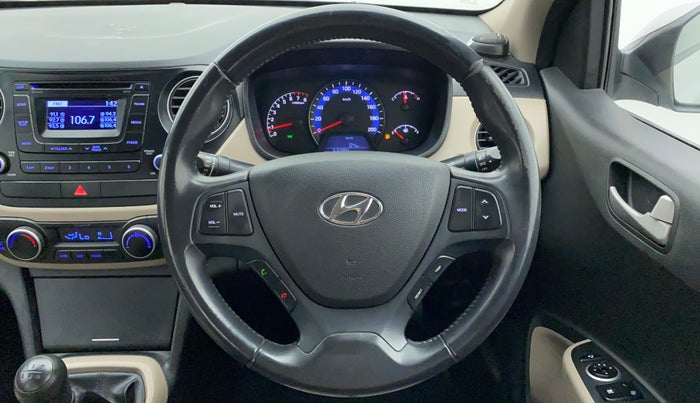 2014 Hyundai Xcent SX 1.2 OPT, Petrol, Manual, 62,523 km, Steering Wheel Close Up