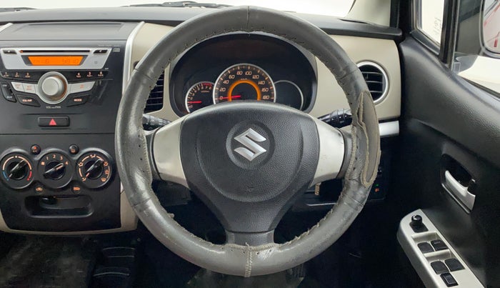 2015 Maruti Wagon R 1.0 VXI, Petrol, Manual, 52,228 km, Steering Wheel Close Up