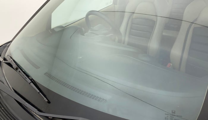 2014 Honda Brio S MT, Petrol, Manual, 69,651 km, Front windshield - Minor spot on windshield