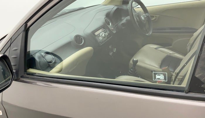 2014 Honda Brio S MT, Petrol, Manual, 69,651 km, Front passenger door - Weather strip has minor damage