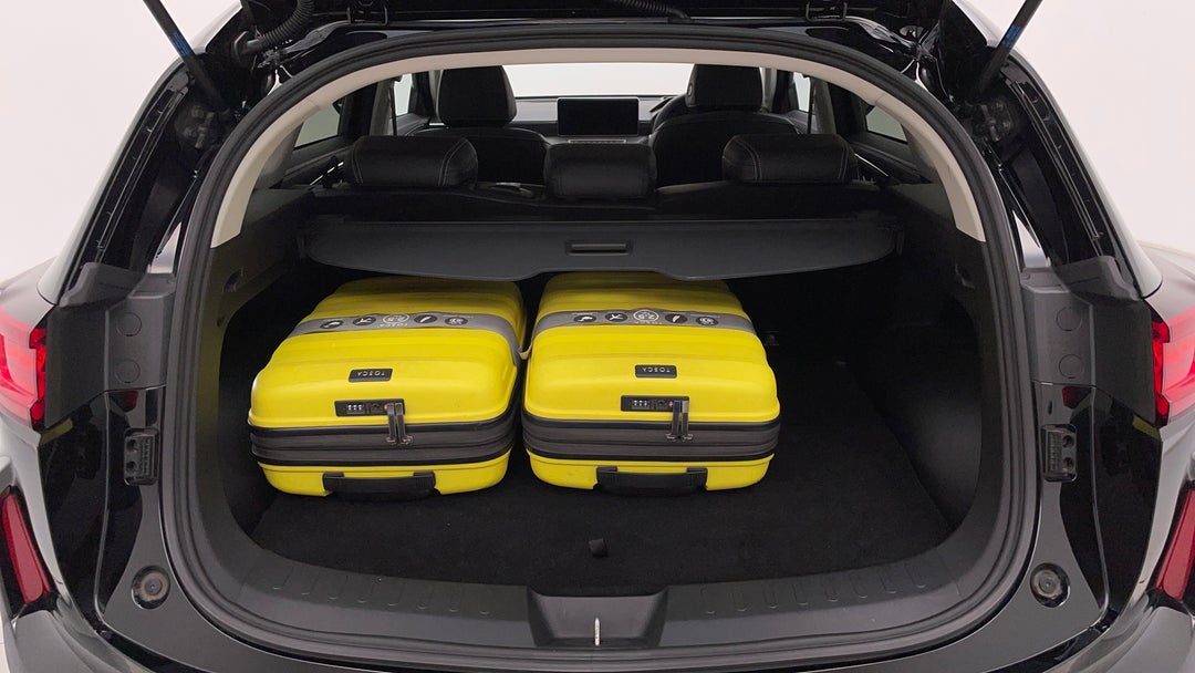 Boot Inside View with Luggage