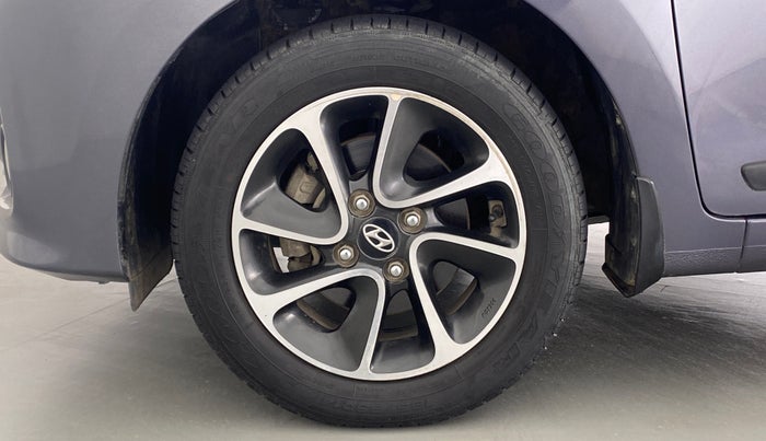 2018 Hyundai Grand i10 SPORTZ AT 1.2 KAPPA VTVT, Petrol, Automatic, 42,433 km, Left Front Wheel