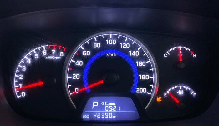 2018 Hyundai Grand i10 SPORTZ AT 1.2 KAPPA VTVT, Petrol, Automatic, 42,433 km, Odometer Image