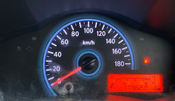 2018 Datsun Redi Go GOLD LIMITED EDITION, Petrol, Manual, 77,498 km, Odometer Image