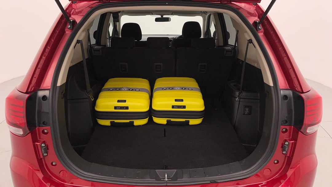 Boot Inside View with Luggage