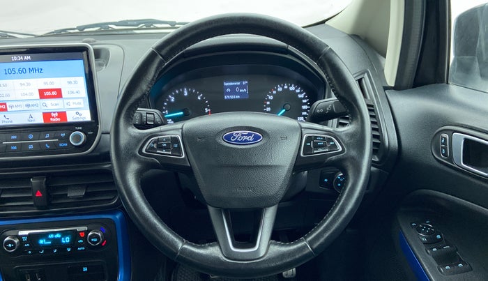 2018 Ford Ecosport 1.5 TITANIUM SIGNATURE (SUNROOF) TDCI, Diesel, Manual, 57,728 km, Steering Wheel Close Up