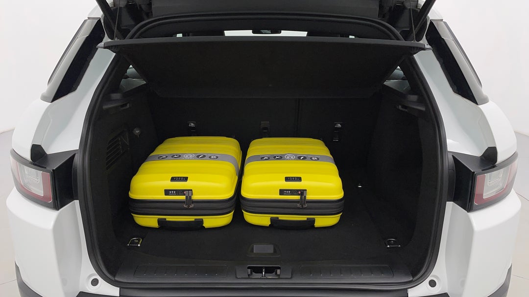 Boot Inside View with Luggage