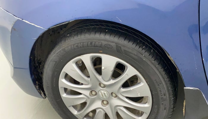 2018 Maruti Baleno ALPHA DIESEL 1.3, Diesel, Manual, 89,607 km, Left fender - Lining loose