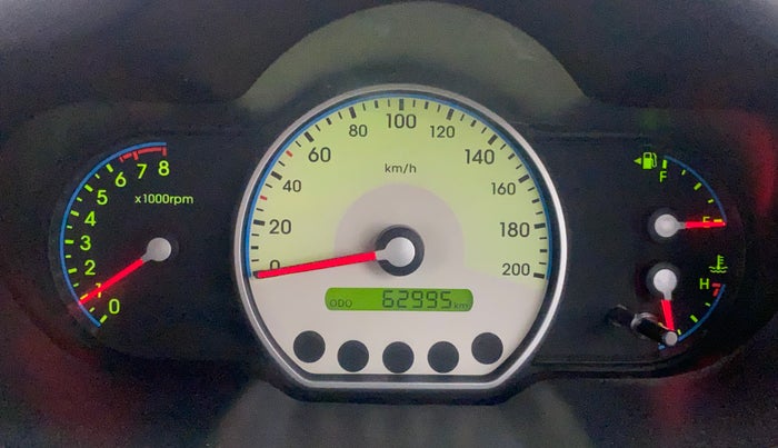 2010 Hyundai i10 MAGNA 1.2, Petrol, Manual, 62,995 km, Odometer Image