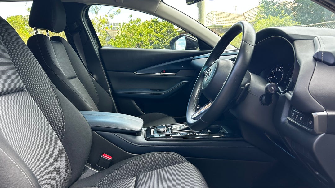 Right Side Front Door Cabin View