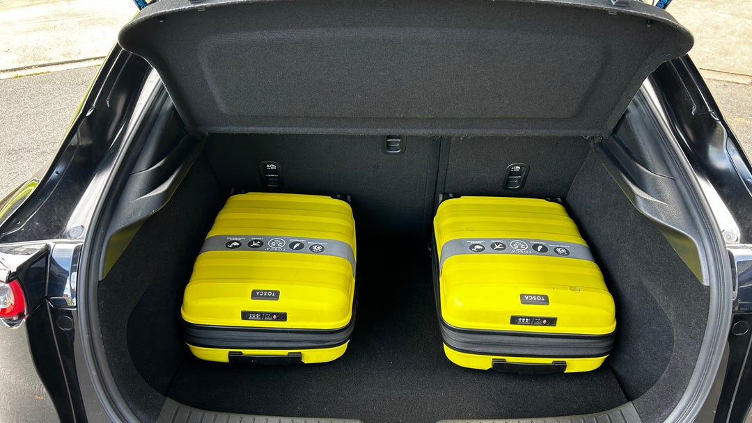 Boot Inside View with Luggage