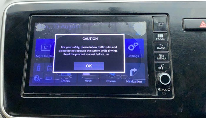 2018 Honda City V MT PETROL, Petrol, Manual, 35,869 km, Infotainment system - GPS Card not working/missing