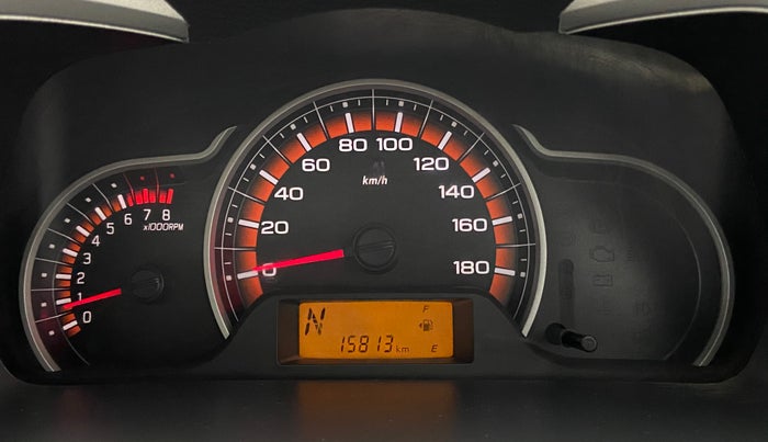 2016 Maruti Alto K10 VXI AMT P, Petrol, Automatic, 15,737 km, Odometer Image
