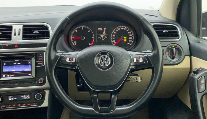 2018 Volkswagen Ameo HIGHLINE PLUS 1.5L AT 16 ALLOY, Diesel, Automatic, 79,577 km, Steering Wheel Close Up