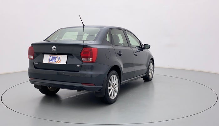 2018 Volkswagen Ameo HIGHLINE PLUS 1.5L AT 16 ALLOY, Diesel, Automatic, 79,577 km, Right Back Diagonal
