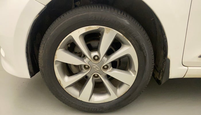 2014 Hyundai Elite i20 SPORTZ 1.2, Petrol, Manual, 58,215 km, Left Front Wheel