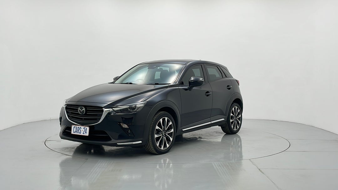2019 Mazda CX-3 Akari (fwd), Automatic, 33881 km, Left Front Diagonal (45- Degree) View