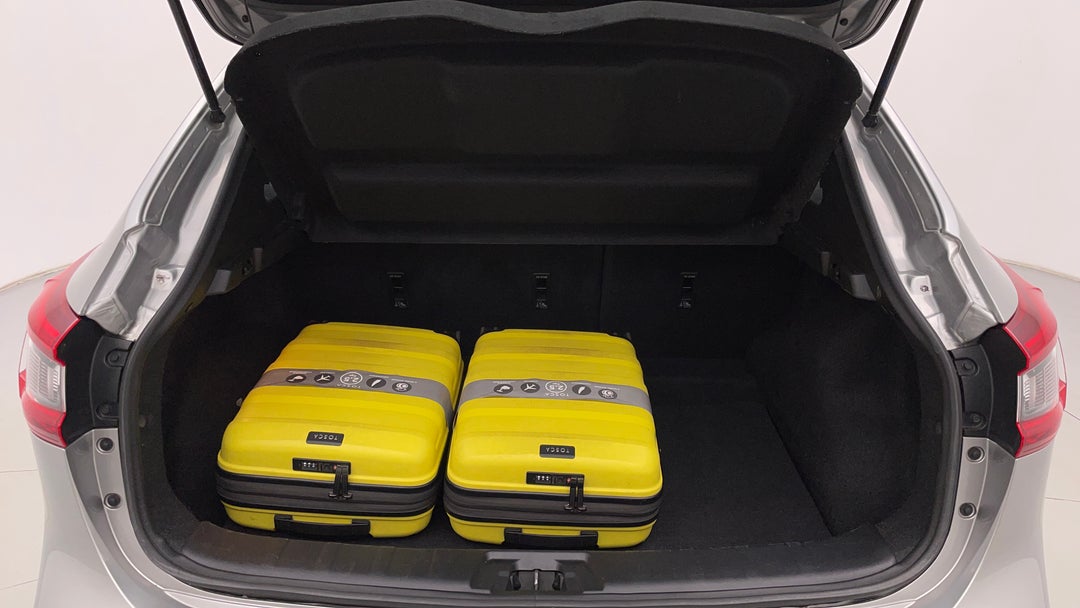 Boot Inside View with Luggage