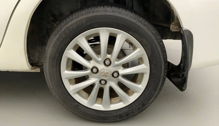 2014 Toyota Etios VX, Petrol, Manual, 11,568 km, Left Rear Wheel