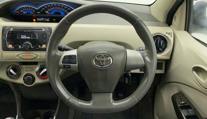 2014 Toyota Etios VX, Petrol, Manual, 11,568 km, Steering Wheel Close Up