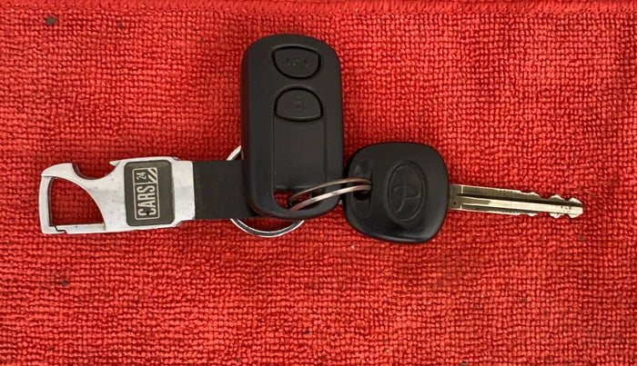 2014 Toyota Etios VX, Petrol, Manual, 11,568 km, Key Close Up