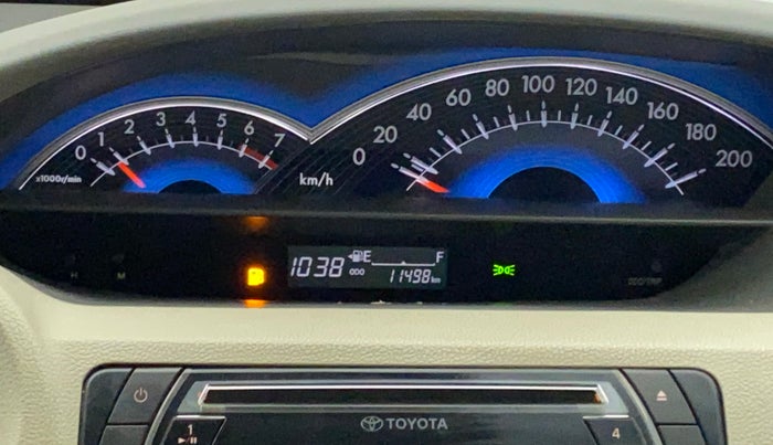 2014 Toyota Etios VX, Petrol, Manual, 11,568 km, Odometer Image