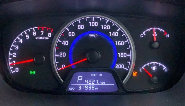 2019 Hyundai Grand i10 SPORTZ AT 1.2 KAPPA VTVT, Petrol, Automatic, 31,938 km, Odometer Image