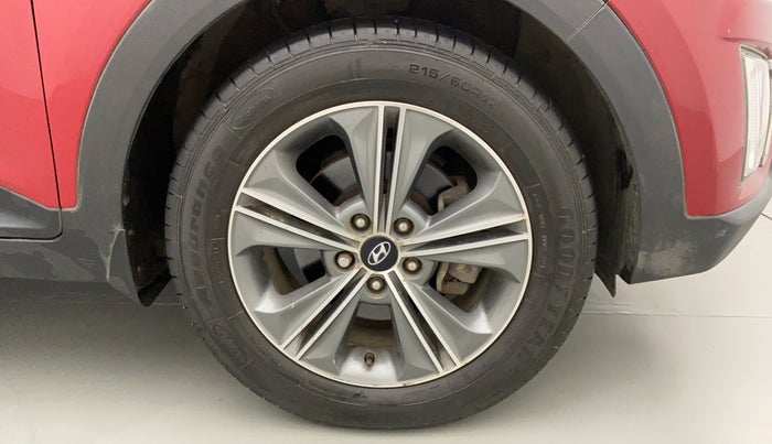 2016 Hyundai Creta SX PLUS AT 1.6 PETROL, Petrol, Automatic, 65,597 km, Right Front Wheel