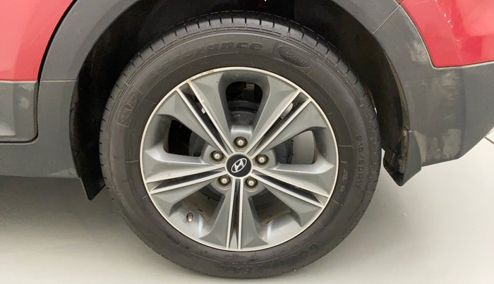 2016 Hyundai Creta SX PLUS AT 1.6 PETROL, Petrol, Automatic, 65,597 km, Left Rear Wheel