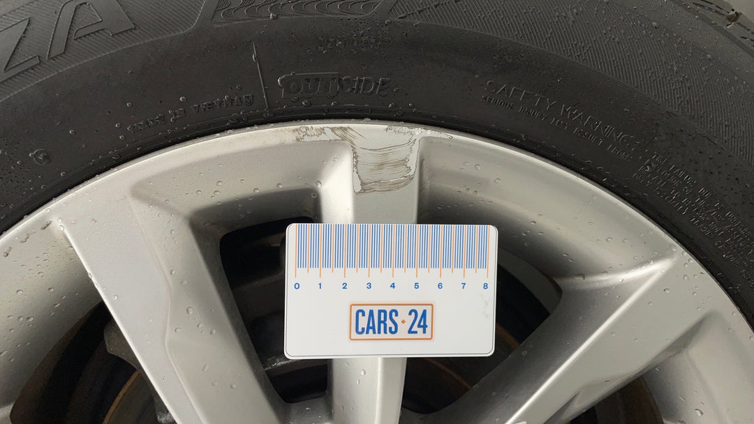 Wheels Rim Rear LHS Gutter Rash