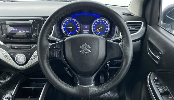 2017 Maruti Baleno DELTA 1.2 K12, Petrol, Manual, 33,662 km, Steering Wheel Close Up