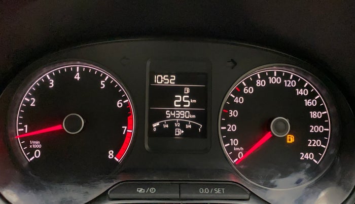 2019 Volkswagen Ameo COMFORTLINE 1.0L, Petrol, Manual, 54,390 km, Odometer Image