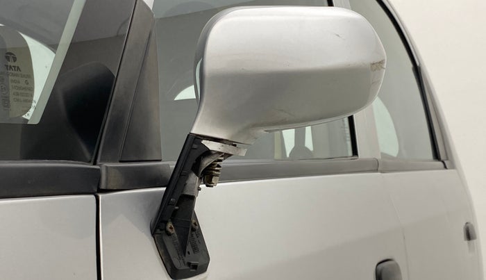2015 Tata Nano TWIST XM, Petrol, Manual, 45,327 km, Left rear-view mirror - Cover has minor damage