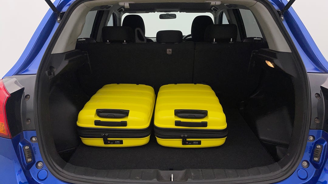 Boot Inside View with Luggage