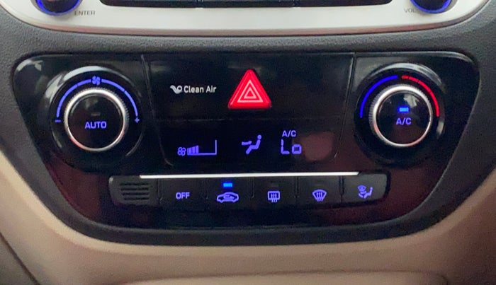 2018 Hyundai Verna 1.4 EX PETROL, Petrol, Manual, 70,838 km, Automatic Climate Control
